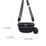 Fashionable Diamond Double Layer Waist Bag_Cwab2083