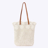 LIGHTWEIGHT MESH BEACH TOTE BAGS SUMMER ESSENTIALS_CWAB4654