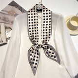 POLKA DOT THIN FASHIONABLE ALL MATCH HEAD SCARF_CWASC1517