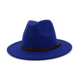 EUROPEAN AND AMERICAN FLAT BRIM HAT JAZZ HAT_CWAH1780