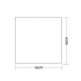 INK ART VELVET SCARF WINTER SQUARE SHAWL 90CM_CWASC0888