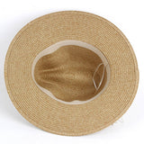 FASHIONABLE AND PERSONALIZED HOLLOW PANAMA HAT_CWAH1199