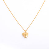 NEW DECEMBER BIRTHSTONE HEART NECKLACE_CWMM3754