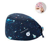 SCRUB CAP SURGICAL CAP WITH BUTTONS DOCTOR CAP_CWAH3326