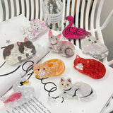Cwaha1510_Cute Animal Hair Claw Clip Set
