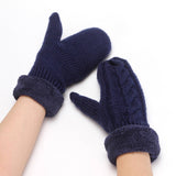 ADULT KNITTED MITTENS WITH PLUSH RABBIT GLOVES_CWAG0253