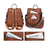 RETRO LARGE CAPACITY CASUAL TRAVEL BACKPACK PURSE_CUAB0185