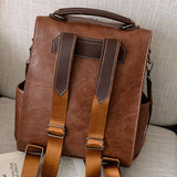 LEATHER BACKPACK RETRO FOR WOMEN CROSSBODY BAGS_CWAB0752