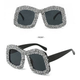 PERSONALIZED CANDY COLOR LARGE FRAME SUNGLASSES_CWASG0855