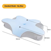 DEEP SLEEP MEMORY FOAM NECK PILLOW WITH PILLOWCASE_CWMM8085