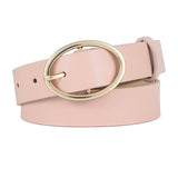 ROUND PIN BUCKLE HIGH END VERSATILE BELT_CWABE0614