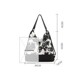 Fashion Printed Oxford Clothshoulder Crossbody Bag_Cwasc1792