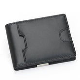 MEN RETRO ZIPPER CREDIT CARD BAG WALLET_CWAB1340