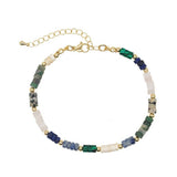 BOHEMIAN COLORFUL NATURAL STONE BEAD BRACELET_CWMM3857