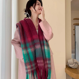 PLUSH AC SCARF THICK SOFT WINTER WRAP_CWASC2701