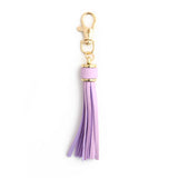 LEATHER FRINGE KEYCHAIN PU TASSEL BAG CHARM_CWAB5008