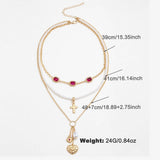 Womens Diamond Pearl Heart Pendant Necklace