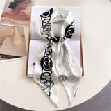 FASHIONABLE DOUBLE LAYER RIBBON ANGLED HEAD SCARF_CWASC1515