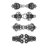 NEW CHINESE RETRO ALLOY SHAWL CLIP CREATIVE HOLLOW_CWMM2189