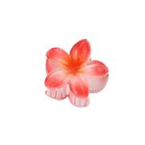 CANDY COLOR PLUMERIA HAIR CLAW SWEET FLORAL CLIP_CWMM4985