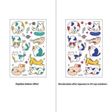 Uv Color-Changing Sunscreen Test Tattoo Stickers_Cwmm8360