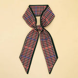 LONG VERSATILE SILK SCARF BOW TIE HEADBAND_CWASC0084