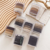 BLACK COFFEE COLOR SET HAIR TIES_CWAHA0332