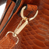 SIMPLE SNAKE PATTERN PORTABLE BIG BAG_CWAB0963