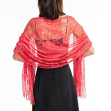 FASHIONABLE EVENING HOLLOW LACE SHAWL_CWASC1072