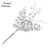 REALISTIC BERRY AND LEAF CHRISTMAS FLORAL PICK_CWMM9891