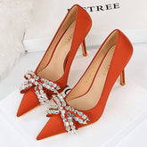 STYLISH POINTED TOE RHINESTONE HIGH HEELS_CWSHH0102
