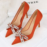 STYLISH POINTED TOE RHINESTONE HIGH HEELS_CWSHH0102