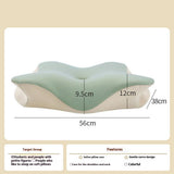 BUTTERFLY MEMORY FOAM NECK PILLOW A CLASS FABRIC_CWMM8093