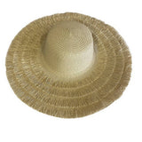 Summer Travel Straw Hat Women'S Large Brim Casual_Cwah1172