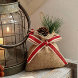CHRISTMAS LUCKY BAG BURLAP TREE HANGING DECOR_CWMM9781