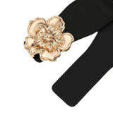 Women Three-Dimensional Flower Waist Belt_Cwabe0229