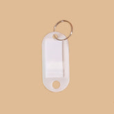 50 PACK STURDY PLASTIC KEYCHAIN TAGABLE KEY TAGS_CWMM2073