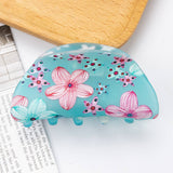 ACRYLIC PRINTED HAIR CLIPS FRESH CUTE GRAB CLIPS_CWAHA1272