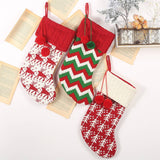 NEW CHRISTMAS CUTE KNITTED WOOL SOCKS GIFT BAG_CWMS1440