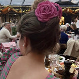 Retro Temperament Rose Flower Clip For Women