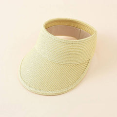 Travel And Play Sun Protection Straw Hat Sun Visor_Cwah1438