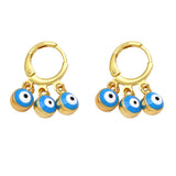 RETRO COLORFUL OIL DROP DEVILS EYE EARRINGS_CWAJE1021