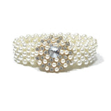 Women'S Stretch Pearl Elastic Waist Chain_Cwabe0522