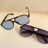 Vintage Double Bridge Aviator Sunglasses_Cwasg0113