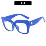 FASHIONABLE LARGE FRAME ANTI BLUE LIGHT GLASSES_CWASG0371