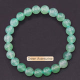 Crystal Natural Stone Beaded Bracelet Unisex_Cwmm11267