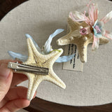 Shell Starfish Grabber Beach Hair Accessory