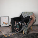 RETRO BLANKET SOFA BLANKET COVER BLANKET_CWMM0405