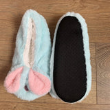 CUTE CARTOON RABBIT HEELED NON SLIP FLOOR SOCKS_CWMS1192