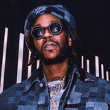 FASHIONABLE HIGH END ROUND FRAME SUNGLASSES_CWASG0657